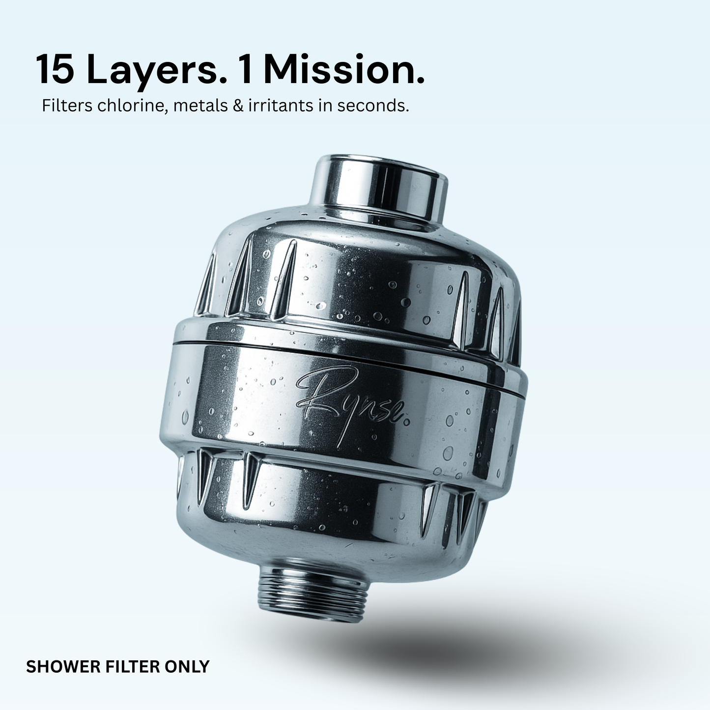 RynseCare® VitaMist™ Shower Filter